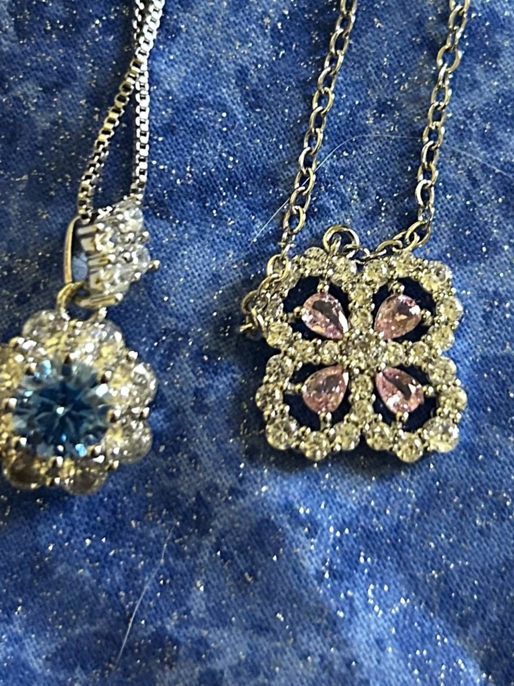 Bundle of NWOT Silver tone necklaces